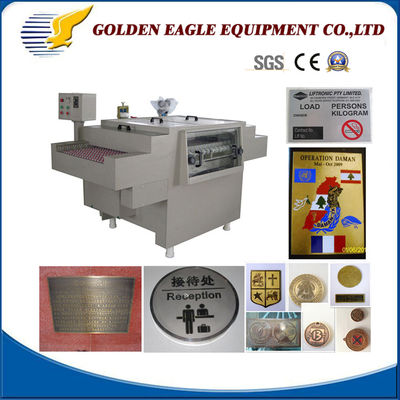 CE-zulassete photochemische Radiermaschine für Metalletiketten und -medaillen zu US 100/Stück