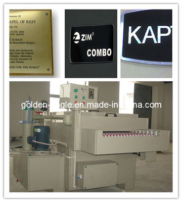 Automatische Metalletiketten-Etschermaschine S650 für PP-Platten-Markierungsbriefe zu erschwinglichen Preisen