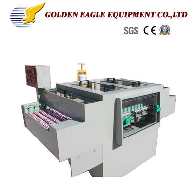 Kleingrößere Radiermaschine mit Waschfunktion S400 PLC-Steuerung PP-Plattenmaterial